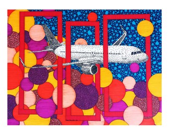 Airbus Art Print