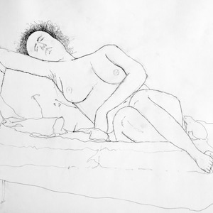 FEMALE LIFE DRAWING 9