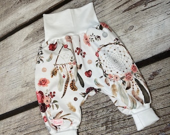 Cute jersey pump pants with dream catchers and flowers 44 - 122