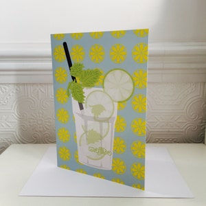 Mojito Cocktail Wenskaart