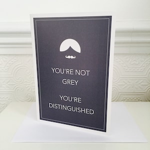 YOU'RE DISTINGUISHED Grußkarte