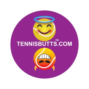 Tennis Butts for Juniors are a great tennis gift idea for tennis players and easily adheres to their tennis racket Makes a great gift Naughty vs Nice