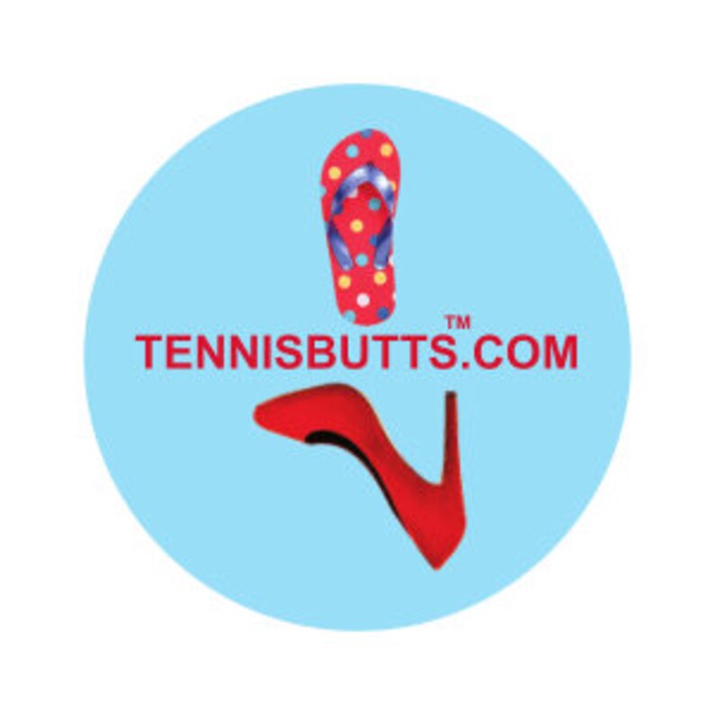 Tennis Butts for Juniors are a great tennis gift idea for tennis players and easily adheres to their tennis racket Makes a great gift Heel vs Flip Flop