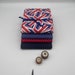 Union Jack/ platinum jubilee fat quarter bundle.100% cotton. 4 coordinating fabrics also available in half metre and metres.