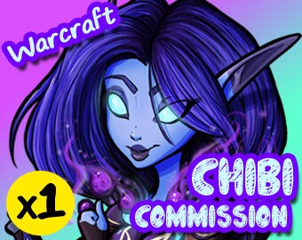 World of Warcraft Custom Character Profile Image Icon [YOUR CHARACTER…