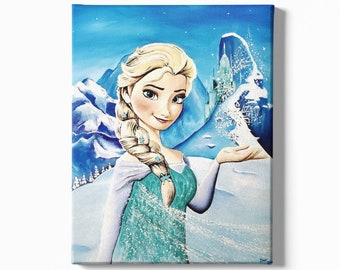 frozen princess ice elsa portrait - Disney my realistic art HD FULL 4K 8K  3D - Digital Art, Childrens Art, Disney - ArtPal