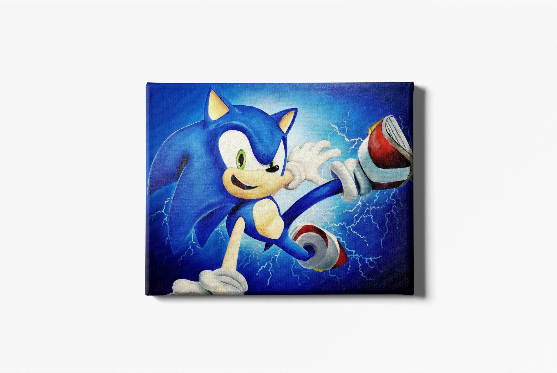 Sonic the hedgehog! - Christine's Artwork - Digital Art, Entertainment,  Television, Cartoons - ArtPal