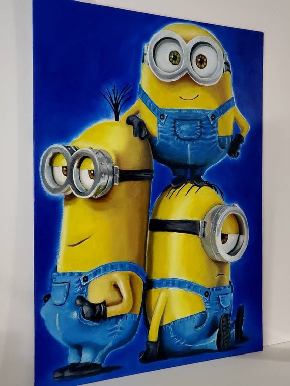 minions - Cerca amb Google  Minion painting, Minion art, Minion card