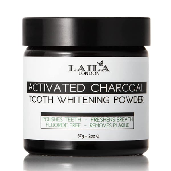 Laila London - Activated Charcoal Tooth Whitening Powder 60ml