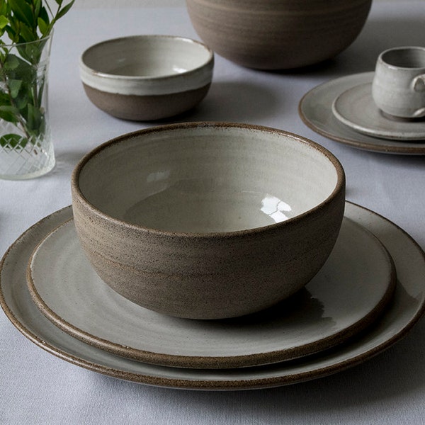 Stoneware Dinnerware Etsy