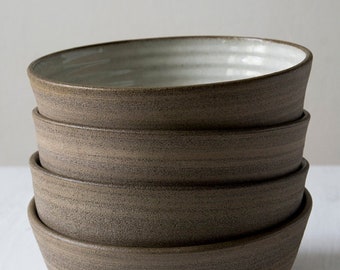 Ceramic Set of Two Noodles Bowls