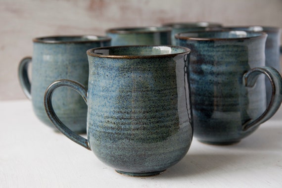 14 ounce colored ceramic coffee mugs Sonoma Gradient Mug 14oz – Threadfellows main image 0