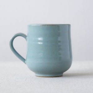 Blue Pottery Coffee Mug, 10 fl. oz image 1