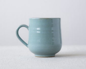 Blue Pottery Coffee Mug, 10 fl. oz