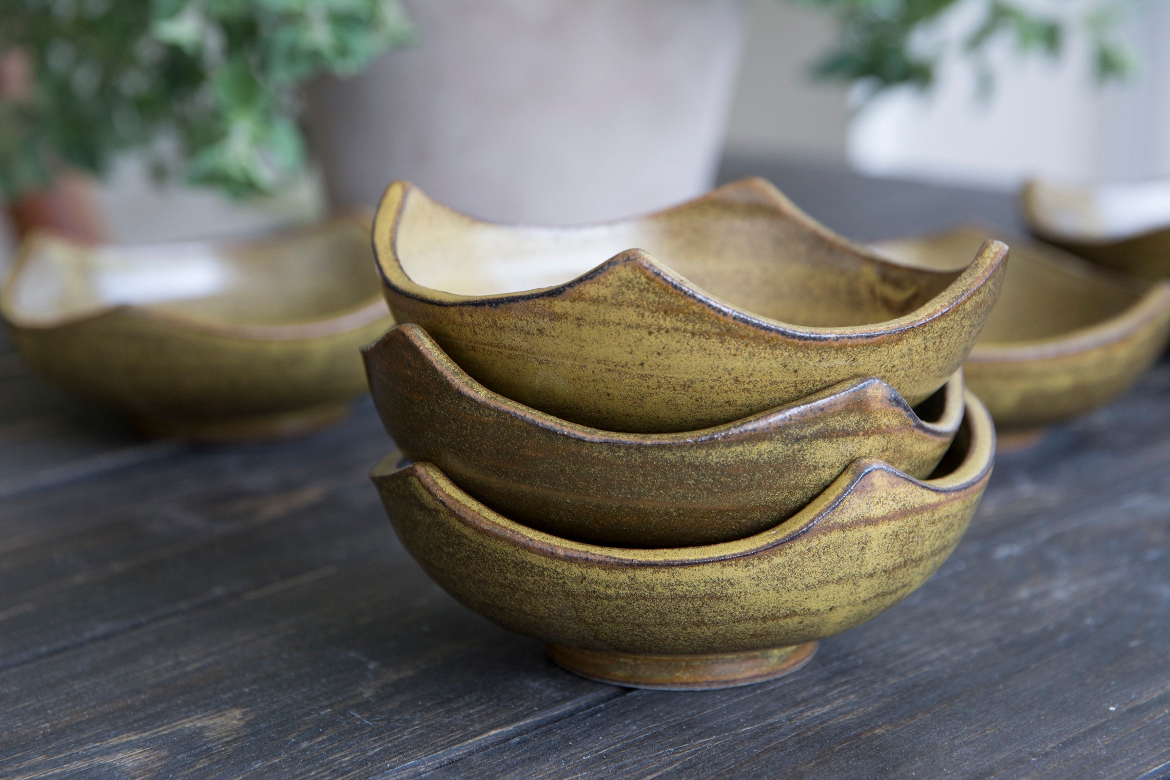 Shaped Prep Bowls Versatile Set of 3 Mini Bowls | Etsy