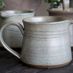Keramik Kaffeesahne, Milchkännchen Bild 7