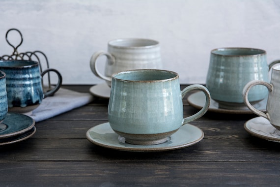 Mugs & tasses en céramique italienne, pour café, thé, Cappuccino