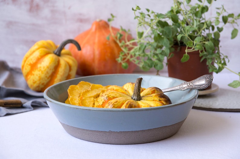 Pottery Serving Dish Rustic Bakeware Wedding Gift Idea Etsy