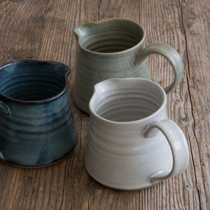 Keramik Kaffeesahne, Milchkännchen Bild 17