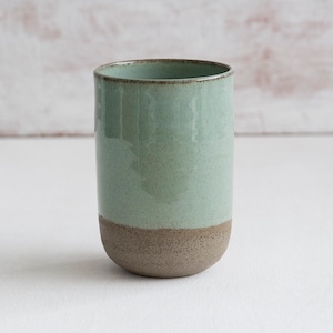 Ceramic Cup No Handle All Slate Green