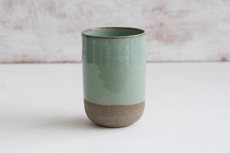 Ceramic Cup No Handle All Slate Green