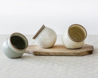 Ceramic Open Salt Cellar for Easy Access While Cooking