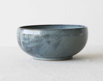 Handcrafted Ceramic Serving Bowl - Rustic Style Kitchenware