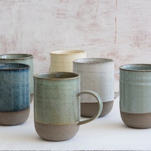 Ceramic Coffee Mug with a Handle