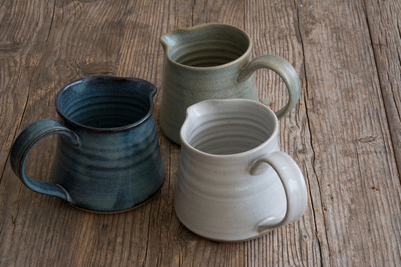 Keramik Kaffeesahne, Milchkännchen Bild 8