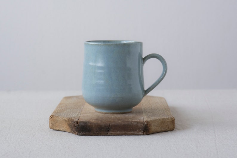 Blue Pottery Coffee Mug, 10 fl. oz image 10