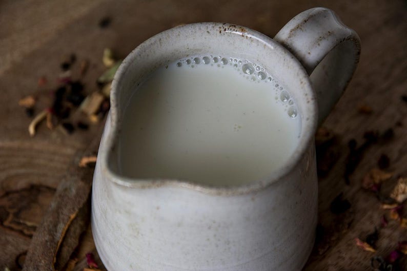 Keramik Kaffeesahne, Milchkännchen Bild 9