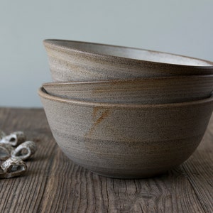 Ramen Bowl, Ceramic White Soup Bowl image 8