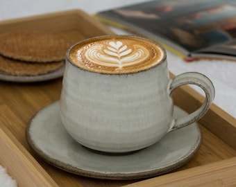 Cappuccino Cup and Saucer
