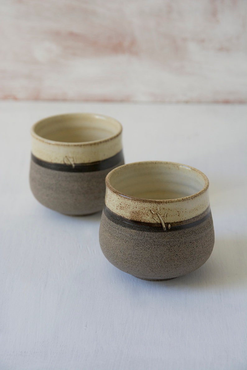 small ceramic cup