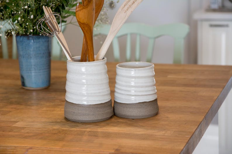 Elegant handcrafted crocks blending traditional and modern aesthetics