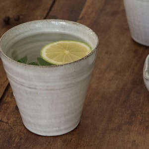 Modern Pottery Cup No Handle / 10 fl. oz