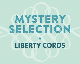 Mystery selection of Liberty fabric spaghetti cords