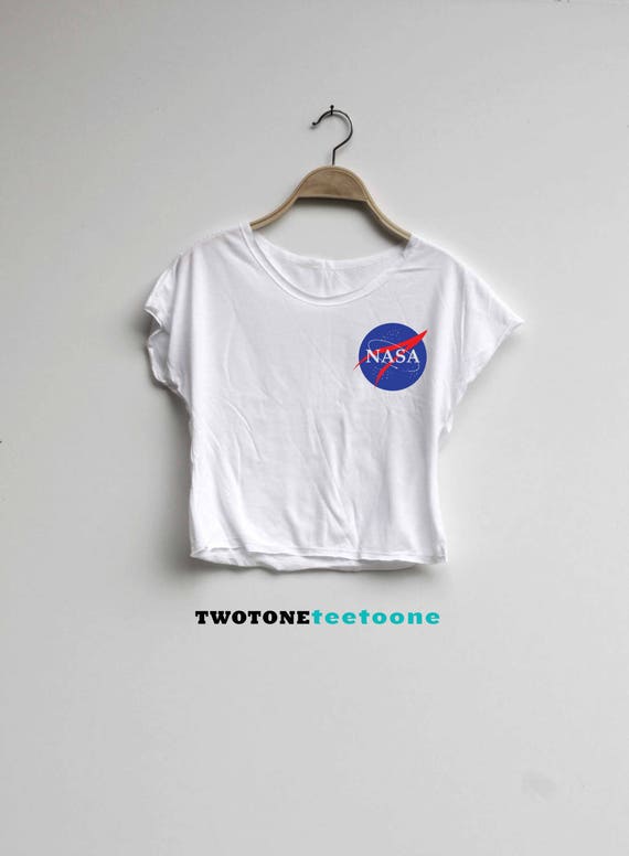 nasa crop top sweatshirt