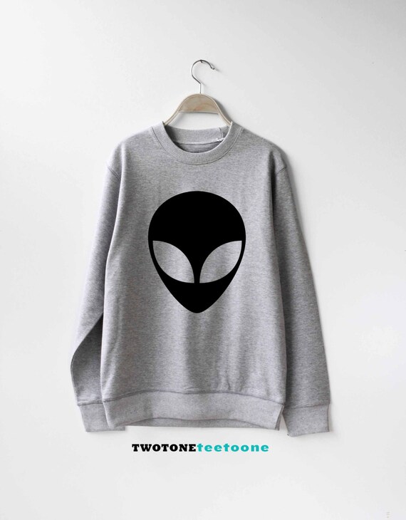 Alien Sweatshirt Sweater Jumper Pullover Unisex | Etsy