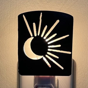 Moon & Sun Metal Nightlight