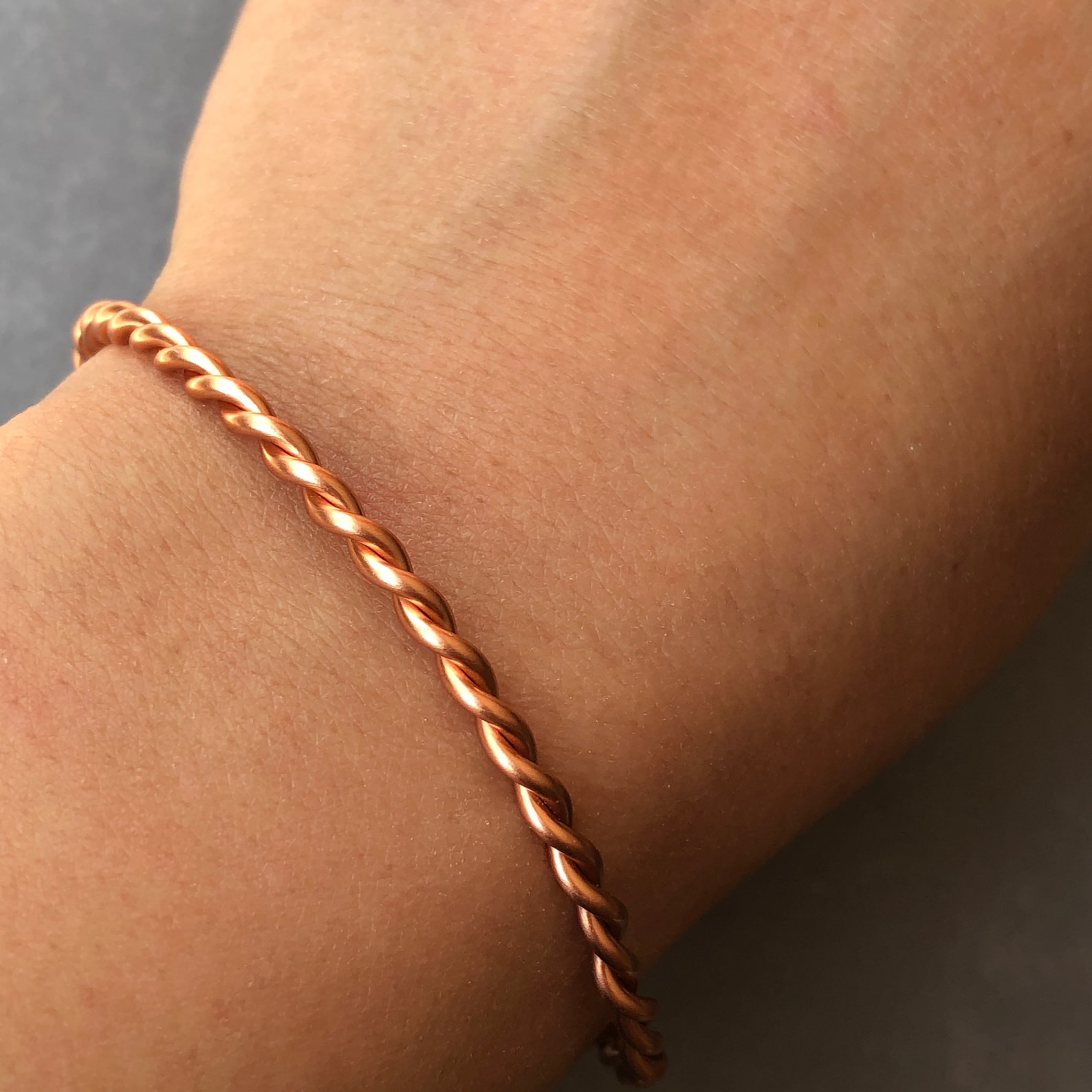 Pure Copper Bracelet Arthritis Bracelet 100 Copper Cuff Etsy