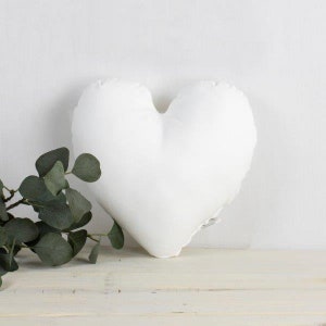 18"| 16" | 14" | 12"| 10" | 8 Heart Hypoallergenic Polyester Filled Pillow Insert image 2