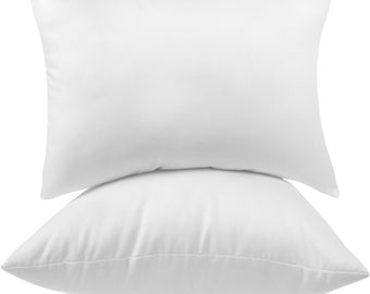 6x12 or 12x6 | Indoor Outdoor Hypoallergenic Polyester Pillow Insert | Quality Insert | Pillow Insert | Throw Pillow Insert | Pillow Form