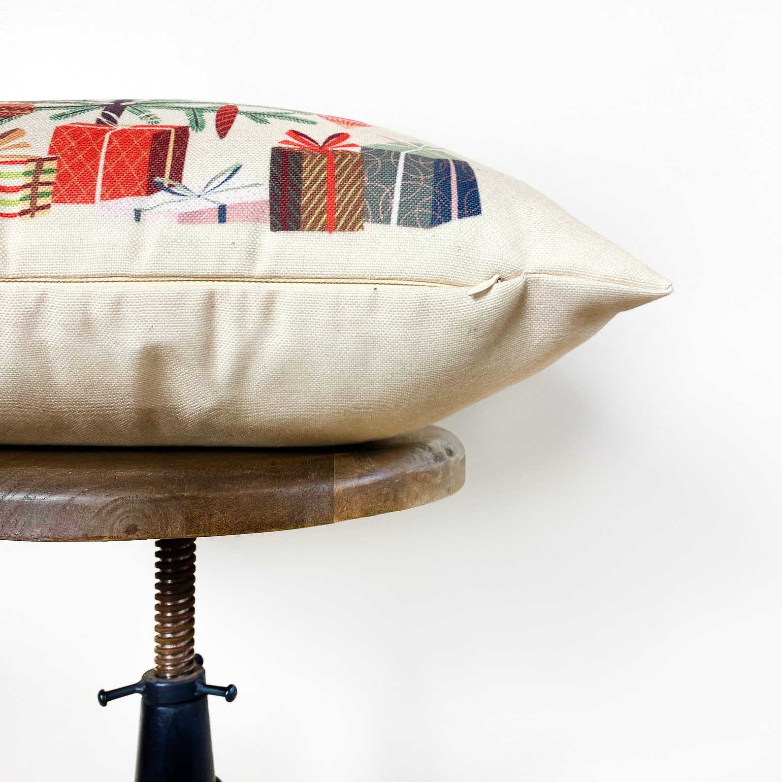 Nordic Pine Christmas Tree Throw Pillow Thank you Gift Etsy