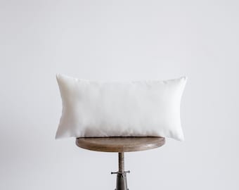 9x20 or 20x9 | Indoor Outdoor Hypoallergenic Polyester Pillow Insert | Quality Insert | Pillow Insert | Throw Pillow Insert | Pillow Form