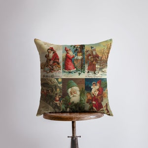 Merry Christmas | Vintage | Throw Pillow | Christmas Pillow | Home Decor | Christmas Pillowcases | Christmas tree | Christmas Gifts