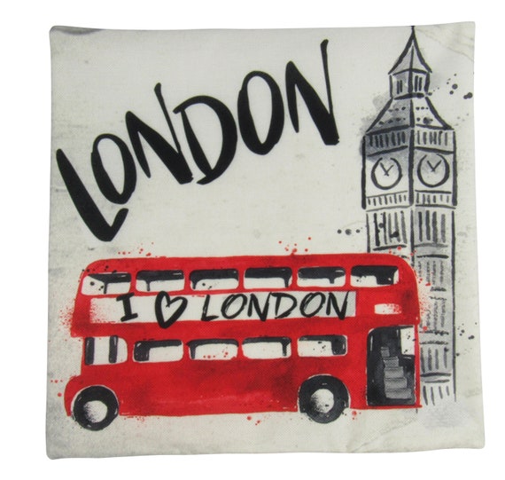 Red Bus / Gran Bretaña / Londres / Funda de - Etsy España