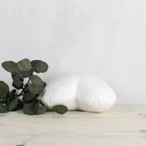 18"| 16" | 14" | 12"| 10" | 8 Heart Hypoallergenic Polyester Filled Pillow Insert image 6