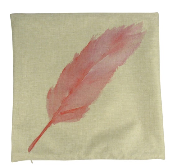 Pink 2025 feather pillow