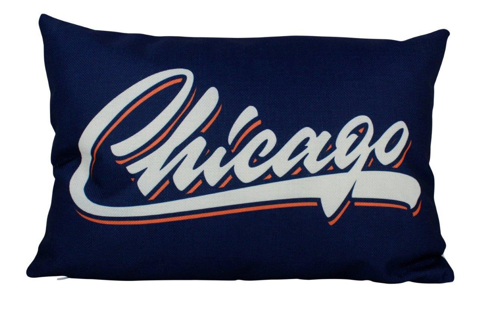 Chicago Illinois Pillow Travel Gift Pillow Cover Throw Etsy